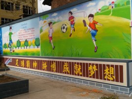兴国墙体彩绘让生活更有品味