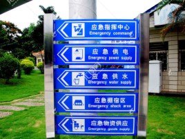 兴国标识导向系统设计需要掌握的四大元素