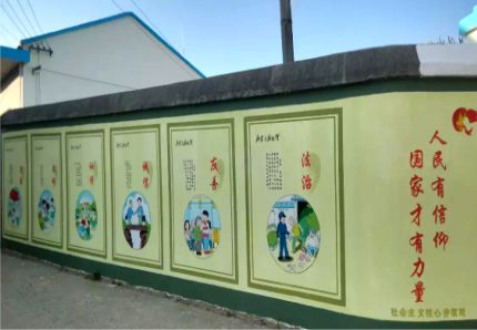 兴国文化墙施工攻略
