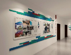 兴国企业文化墙用什么材料好？