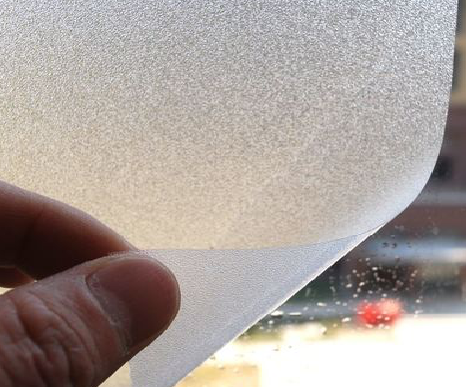 兴国玻璃门外面粘广告用什么材料好？