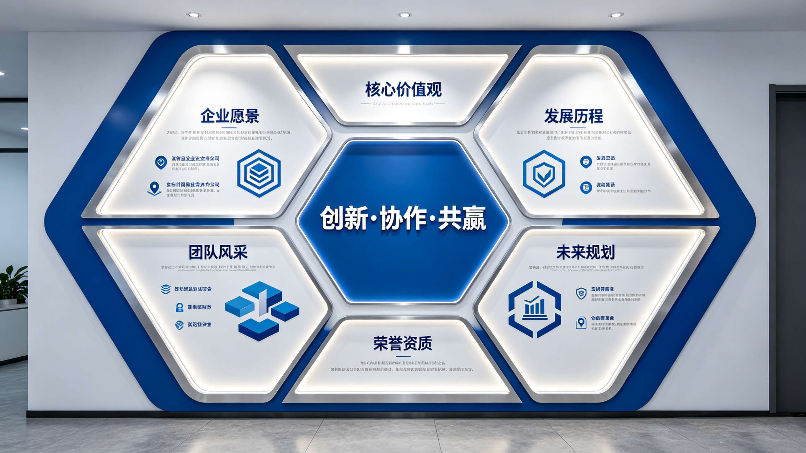 兴国企业文化墙六边形避坑指南（新手常犯5个错误）